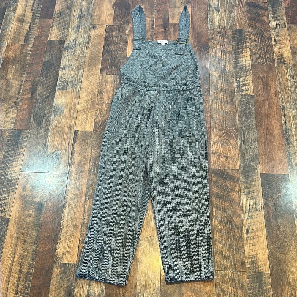 Böhme Black and White Herringbone jumpsuit S (UB4)
